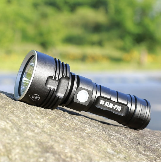 Illuminate Your Adventures with the Waterproof Camping Multifunctional Flashlight