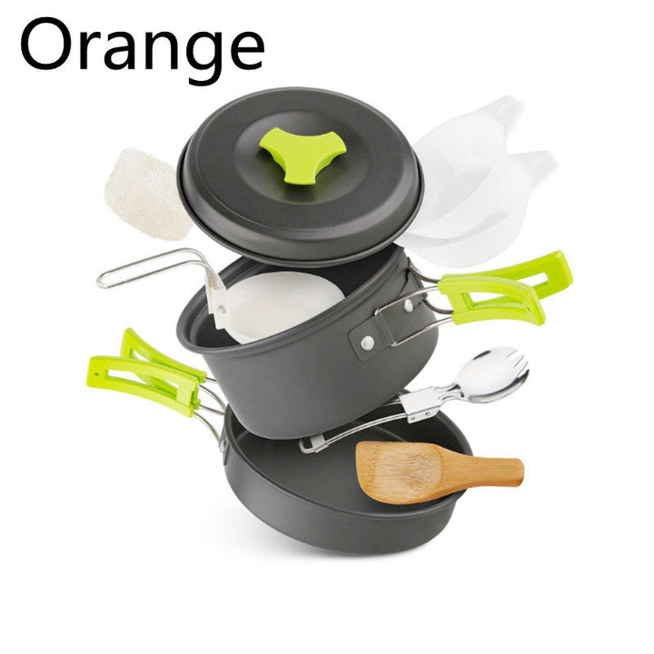Unlock the Outdoors with Our Premium Camping Cookware Set!