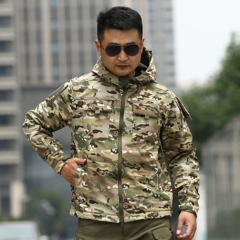 Shell Jacket Camouflage Cold Sports Outdoor