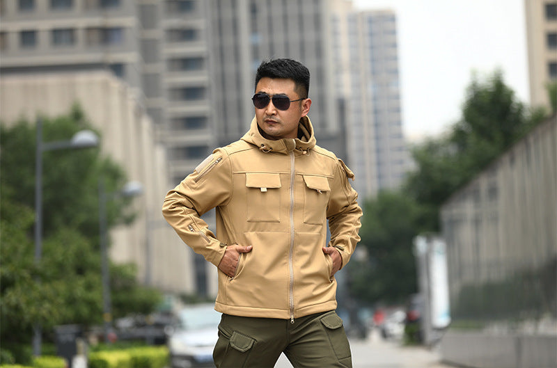 Shell Jacket Camouflage Cold Sports Outdoor