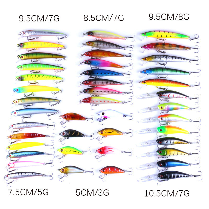 Pet Outdoor 43 Piece Portable Fishing Gear Bait Set