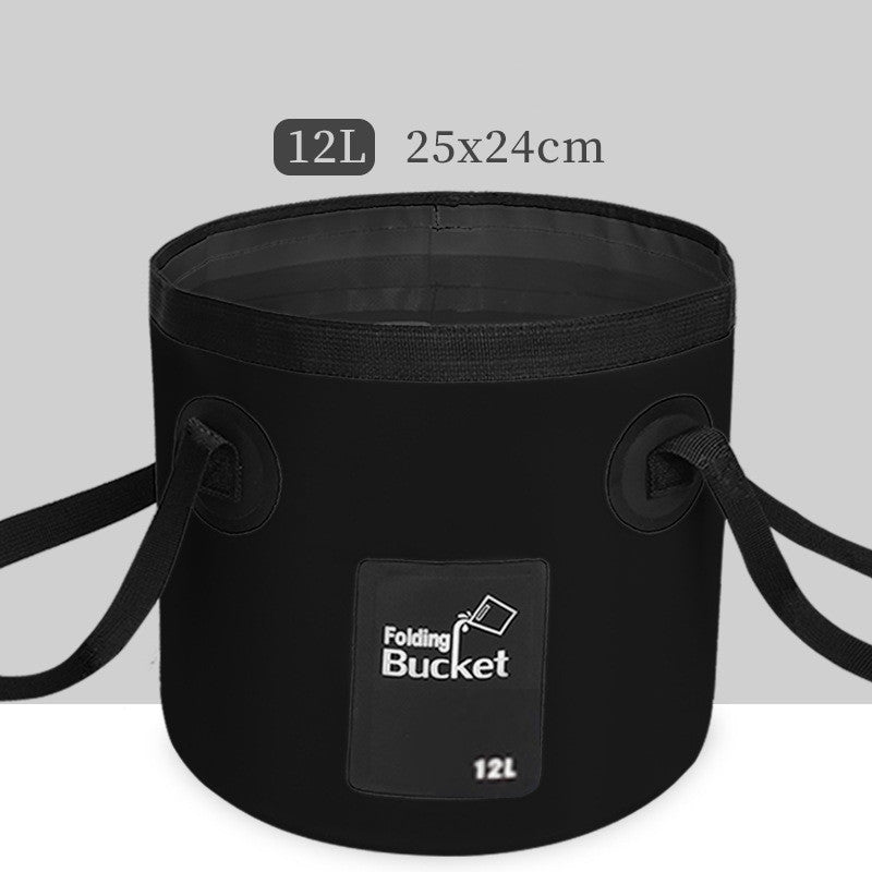 Pet Outdoor Portable Collapsible Water Basin Device