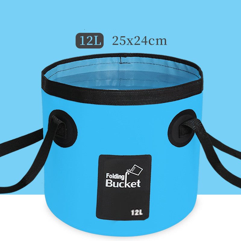 Pet Outdoor Portable Collapsible Water Basin Device