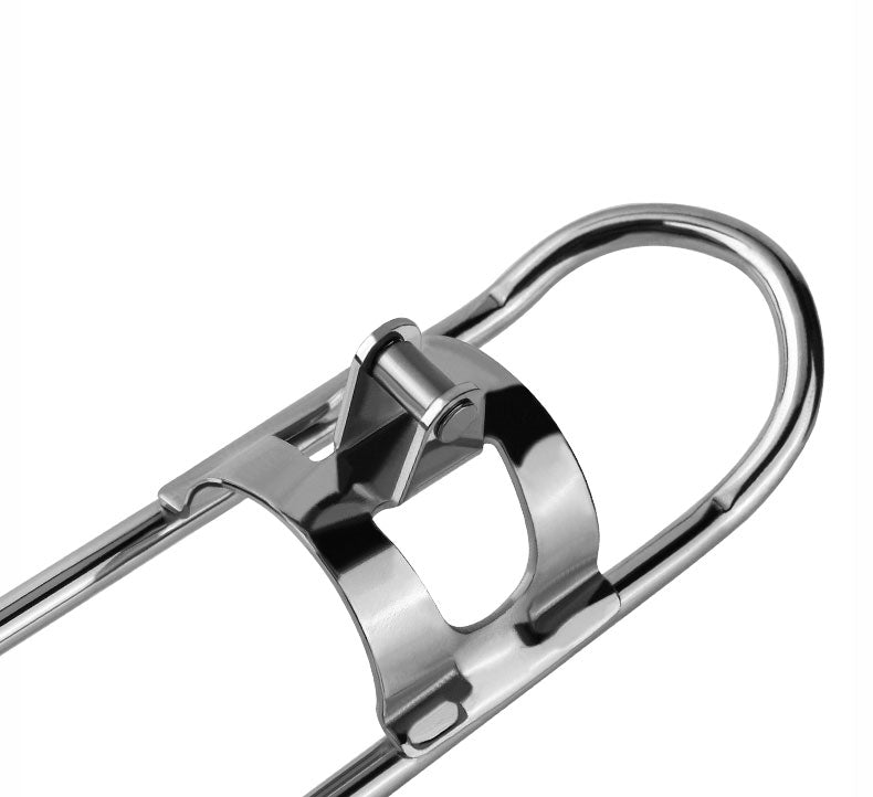 Pet Outdoor Stainless Steel Automatic Spring Fishing Rod Holder Bracket
