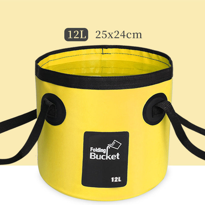 Pet Outdoor Portable Collapsible Water Basin Device