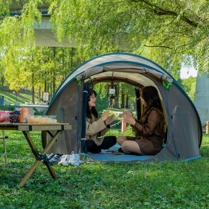 Single Layer Automatic Speed Open Tent Camping