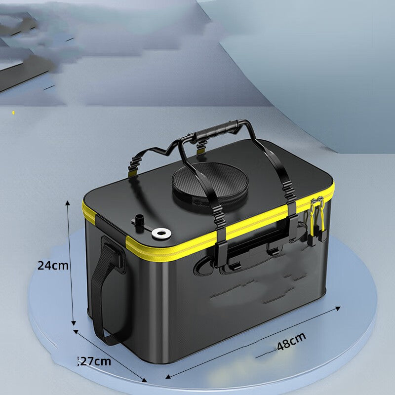 Pet Outdoor Thickened Fish Protection Fishing Bucket Box Device