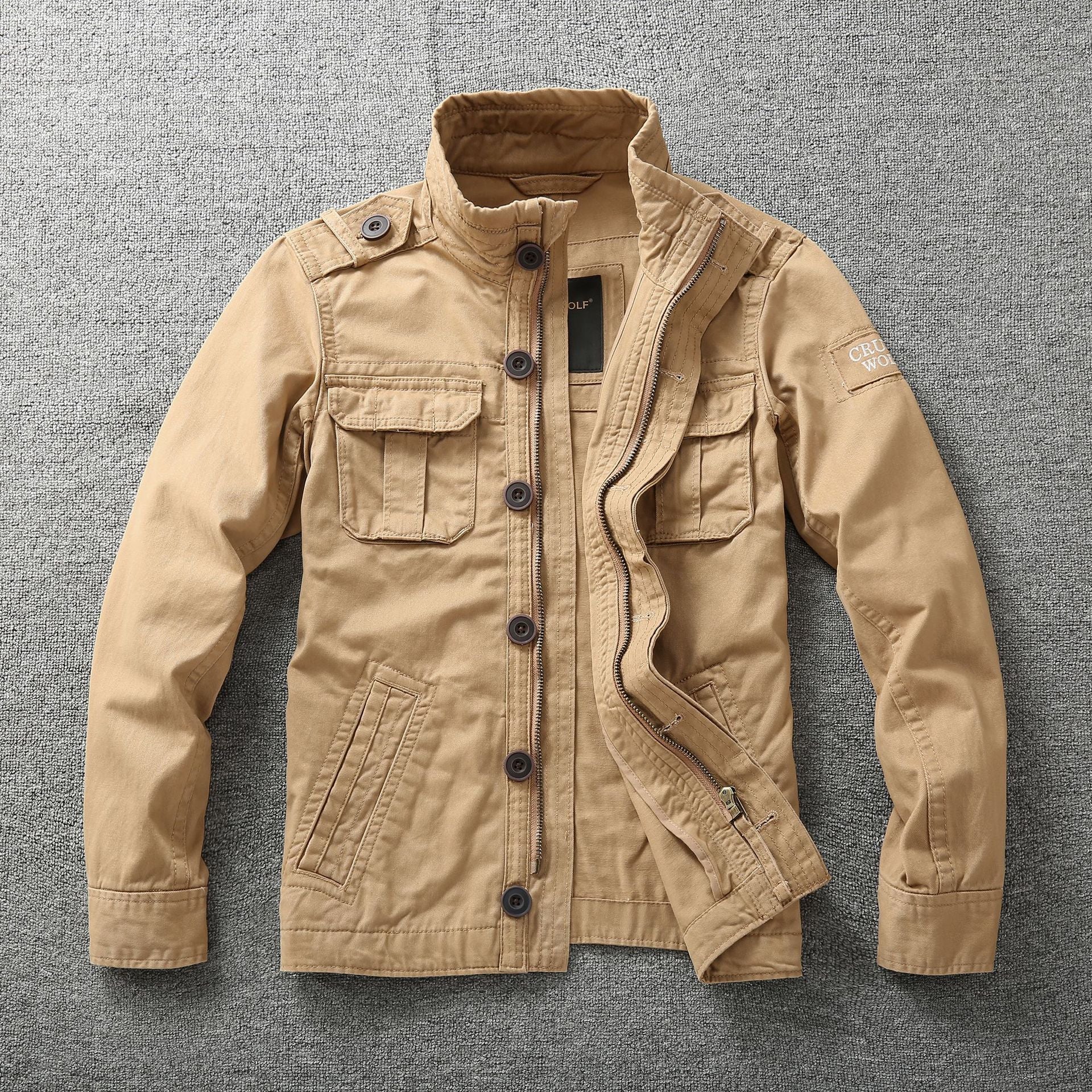 Autumn Men's Camouflage Work Jacket