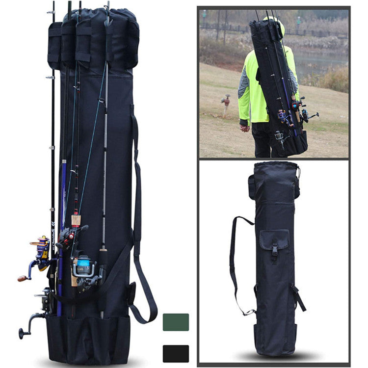 Pet Outdoor Cylindrical Multifunctional Fishing Rod Storage Bag