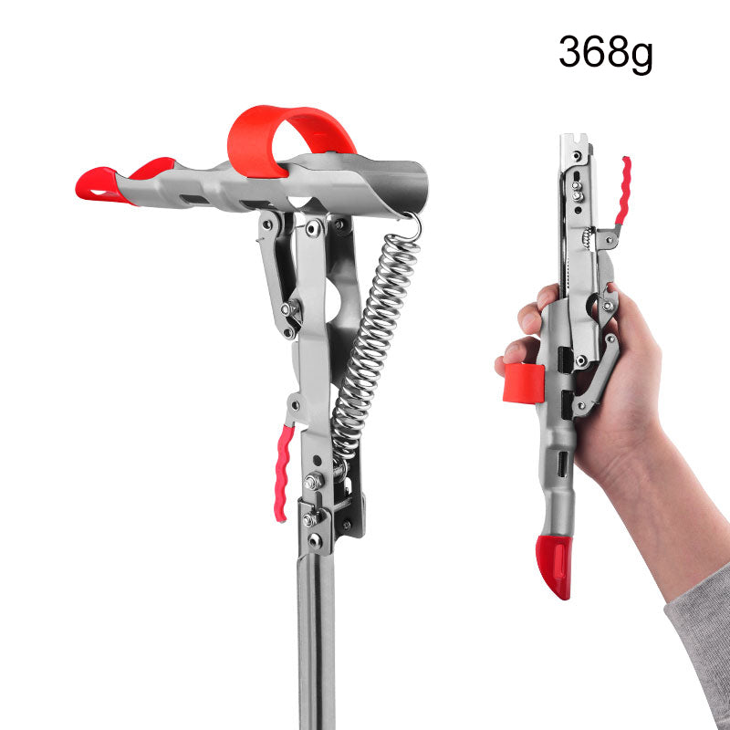 Pet Outdoor Stainless Steel Automatic Spring Fishing Rod Holder Bracket