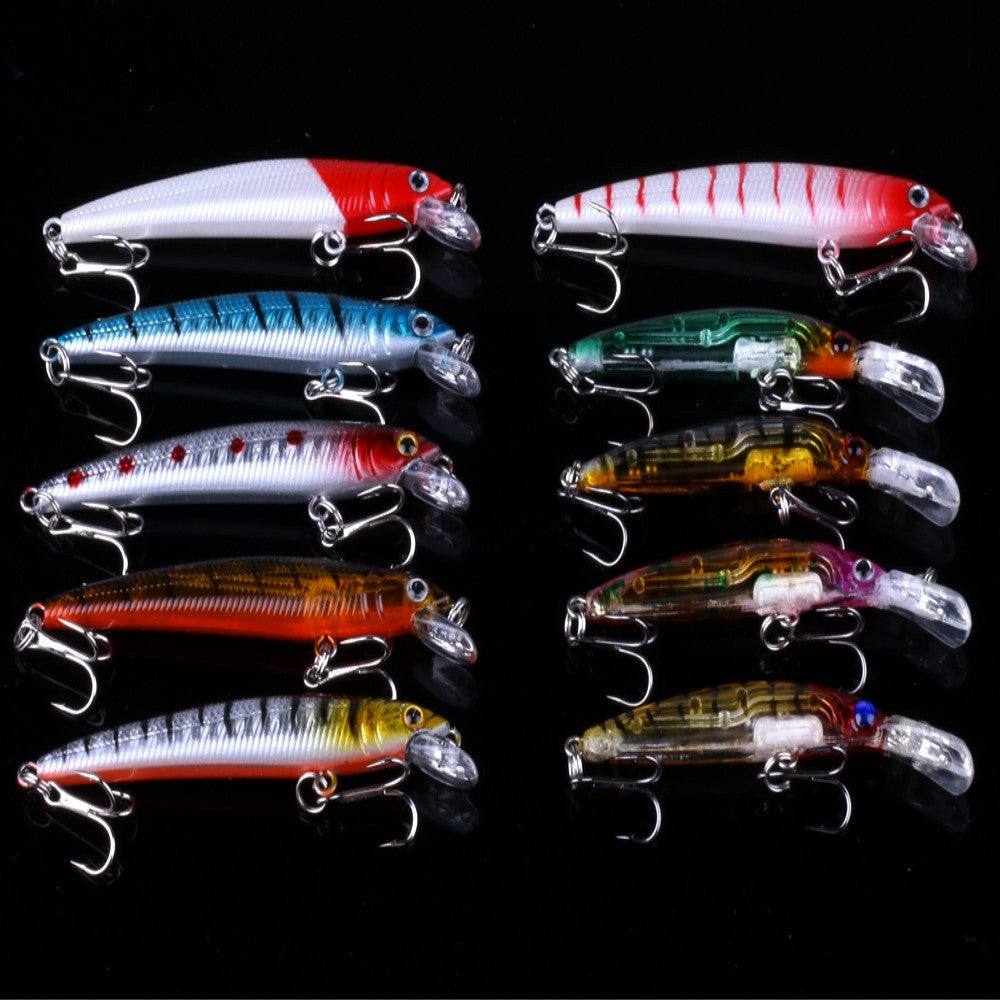 Pet Outdoor 56 Piece Fishing Lure Bait Kit Set