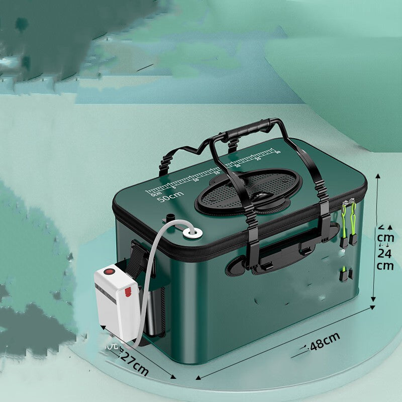 Pet Outdoor Thickened Fish Protection Fishing Bucket Box Device