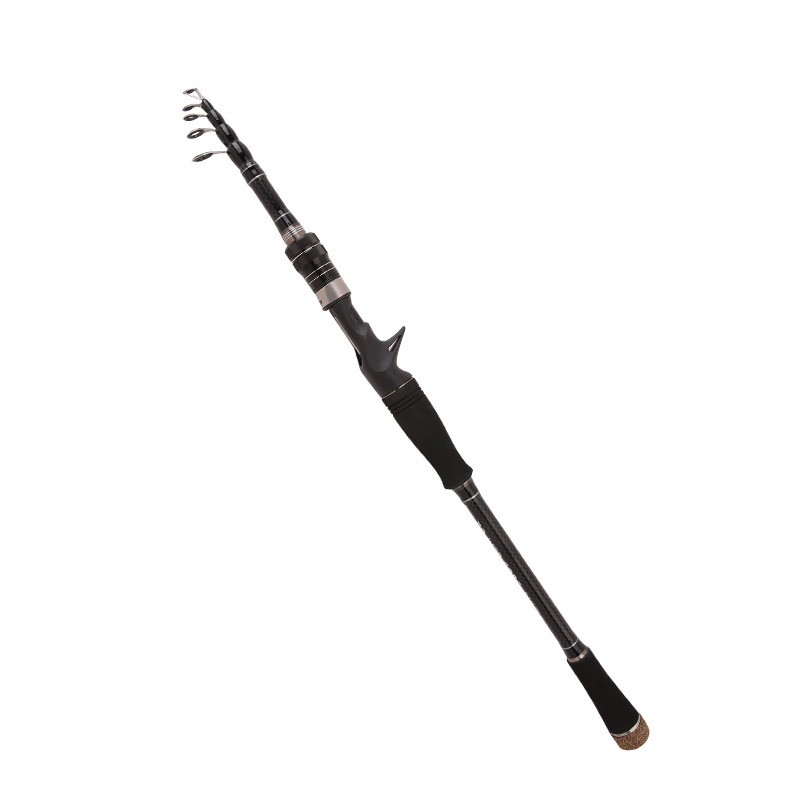 Pet Outdoor Carbon Telescopic Ultra Light Fishing Rod