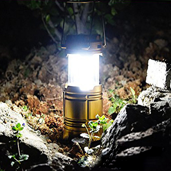 Telescopic camping lantern lantern