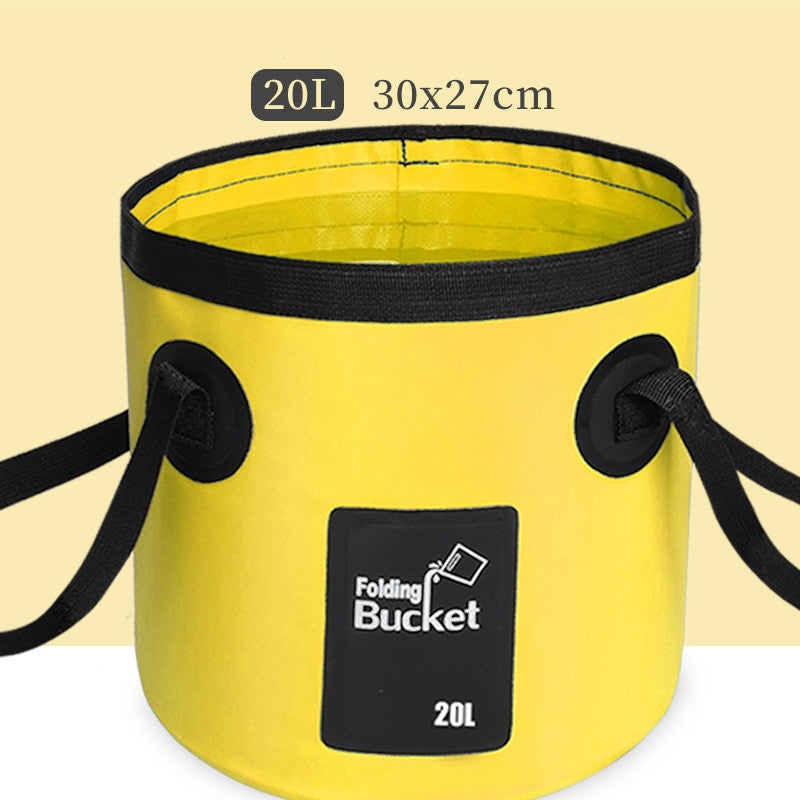 Pet Outdoor Portable Collapsible Water Basin Device