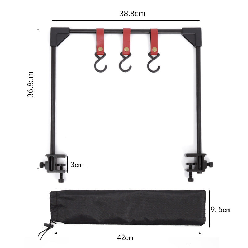 Outdoor Camping Rack For Desk Adjustable Base