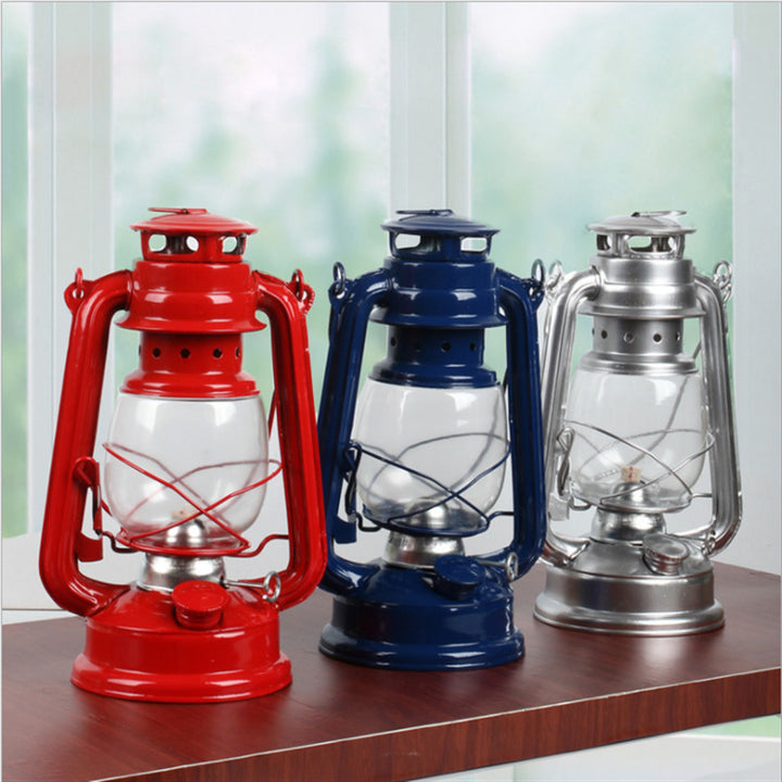 Retro Lamp Iron Portable Tent Camping Lantern