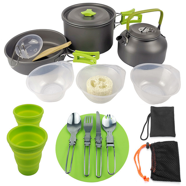 Outdoor Hiking Cookware Tableware Cookware