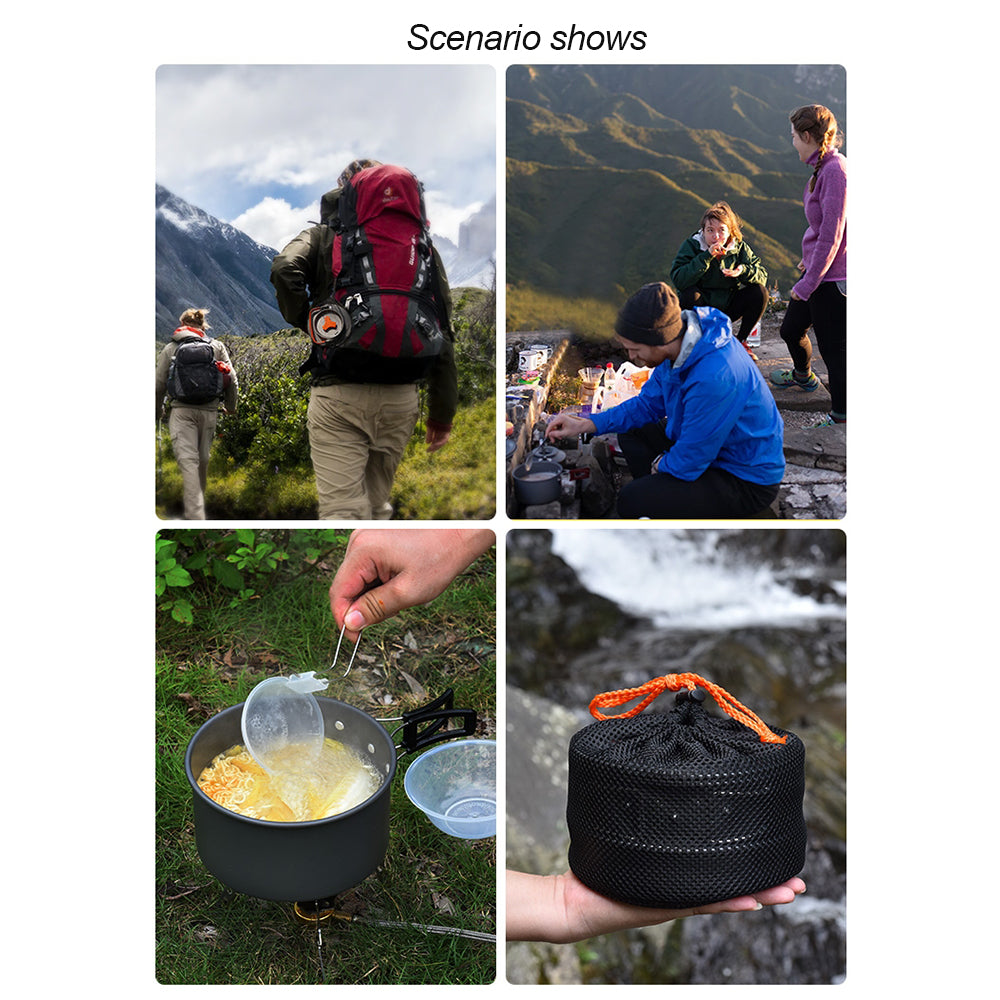 Outdoor Hiking Cookware Tableware Cookware