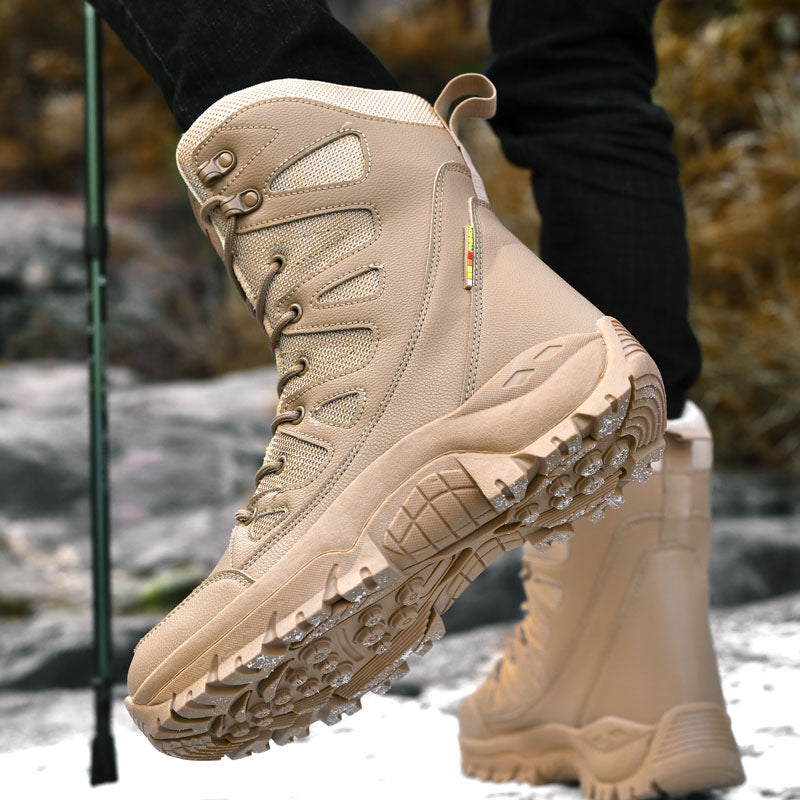 Hi-top Hiking Shoes Men's Breathable