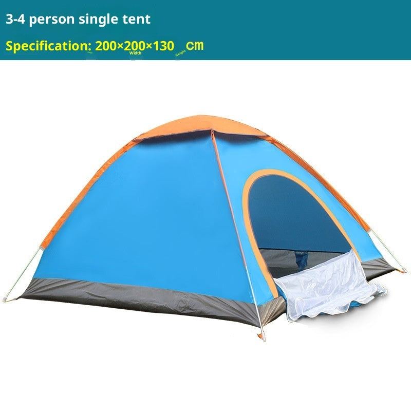 Outside The Account Camping Tent