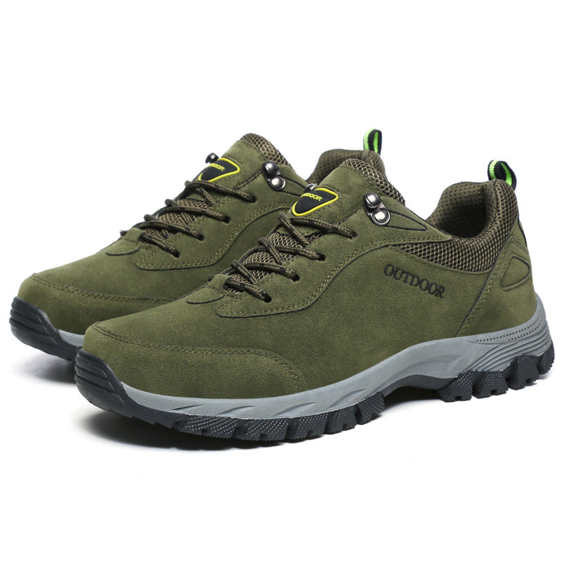 Low-cut hiking shoes