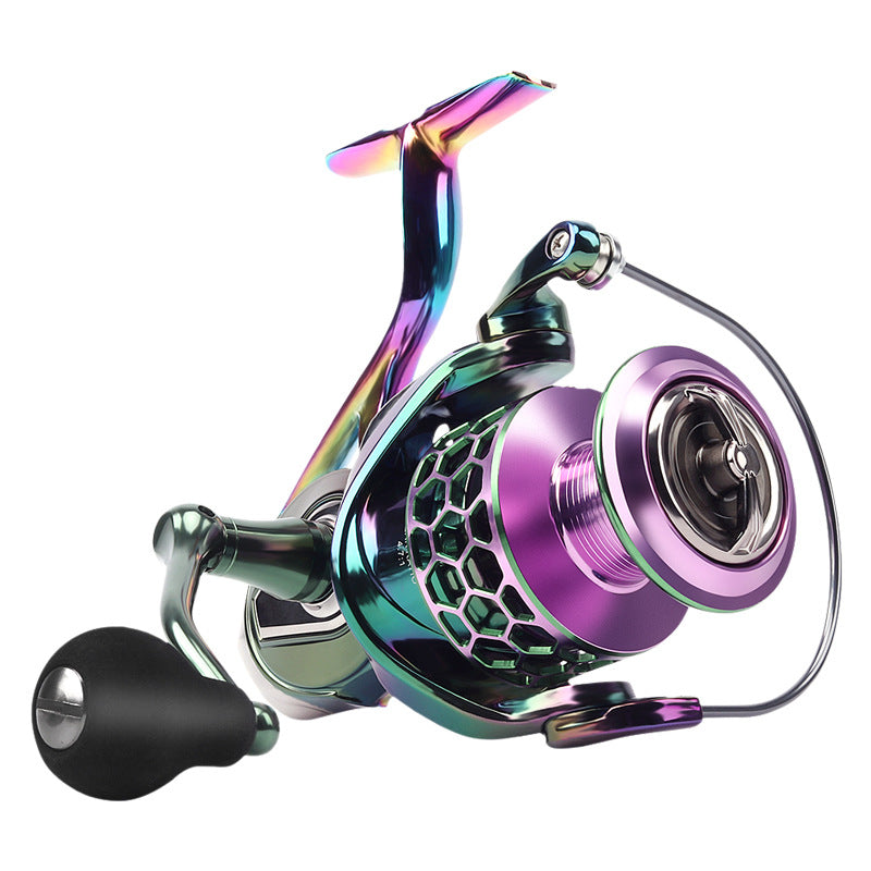 Pet Outdoor All Metal Stainless Steel Bearing Fishing Reel Sea Rod Device