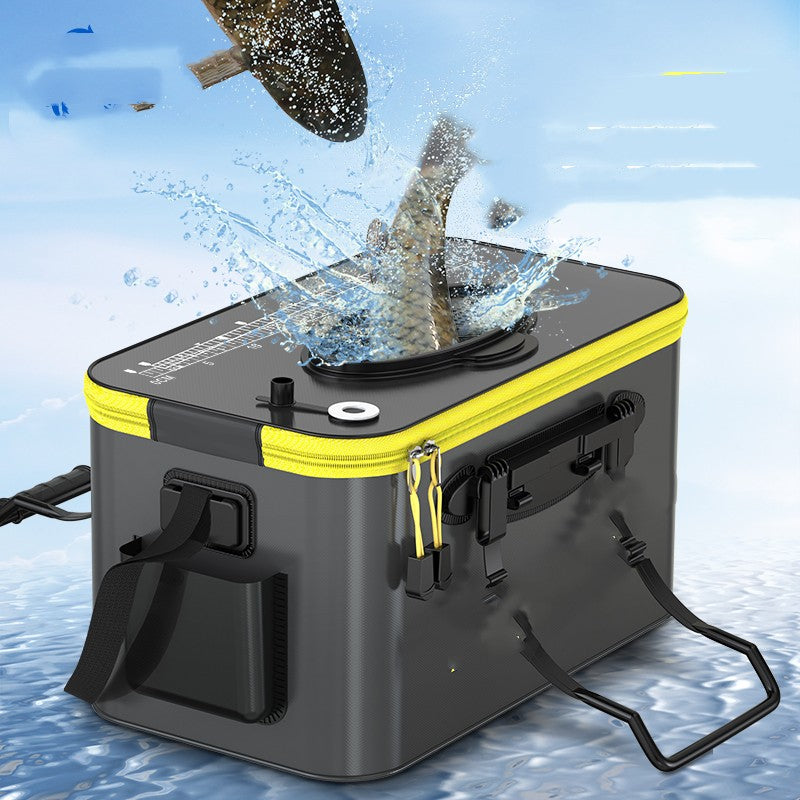 Pet Outdoor Thickened Fish Protection Fishing Bucket Box Device