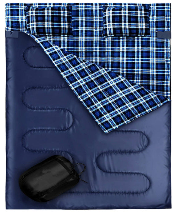 Outdoor Camping Camping Flannel Sleeping Bag