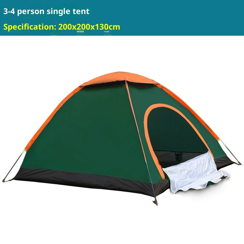 Outside The Account Camping Tent
