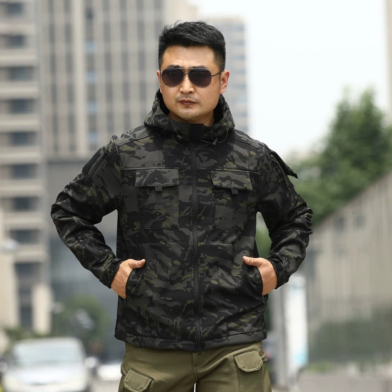 Shell Jacket Camouflage Cold Sports Outdoor