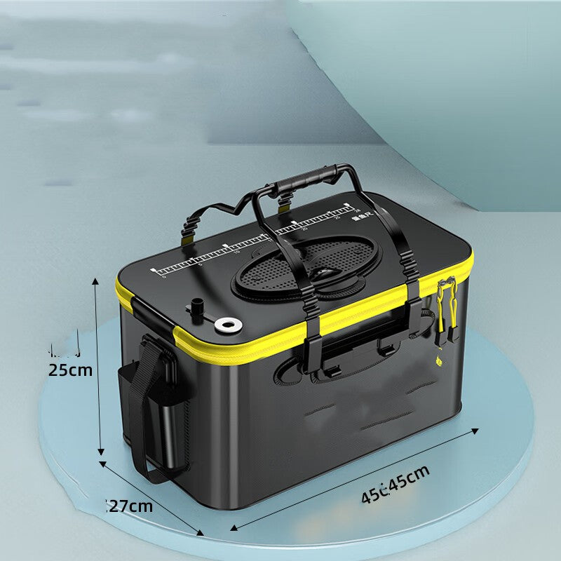 Pet Outdoor Thickened Fish Protection Fishing Bucket Box Device