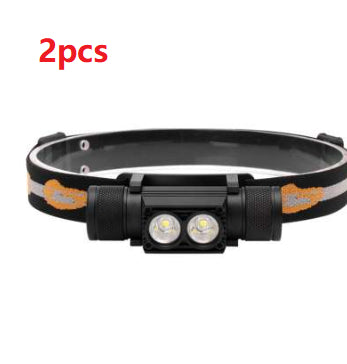 Induction Focusing Led Headset Flashlight