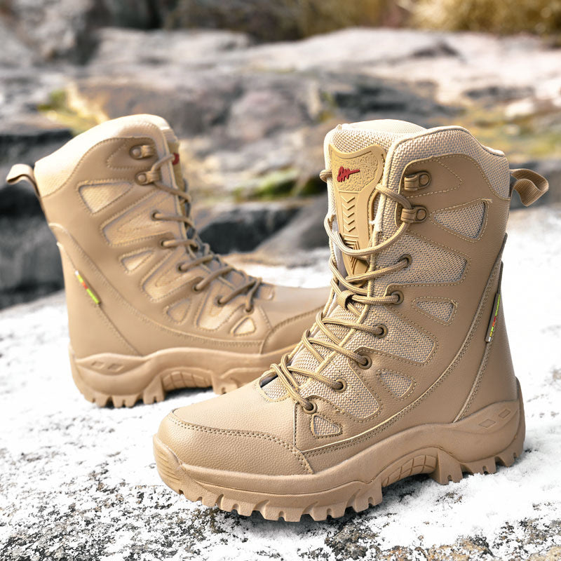 Hi-top Hiking Shoes Men's Breathable
