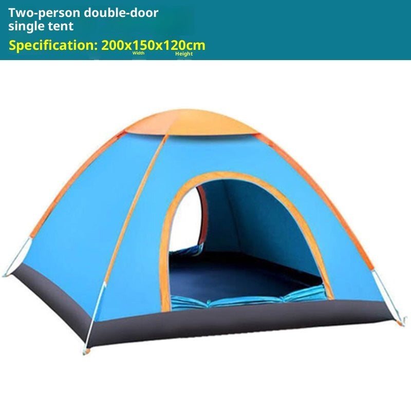 Outside The Account Camping Tent