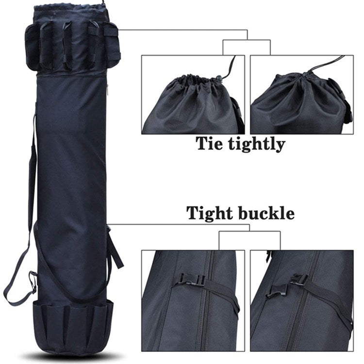 Pet Outdoor Cylindrical Multifunctional Fishing Rod Storage Bag