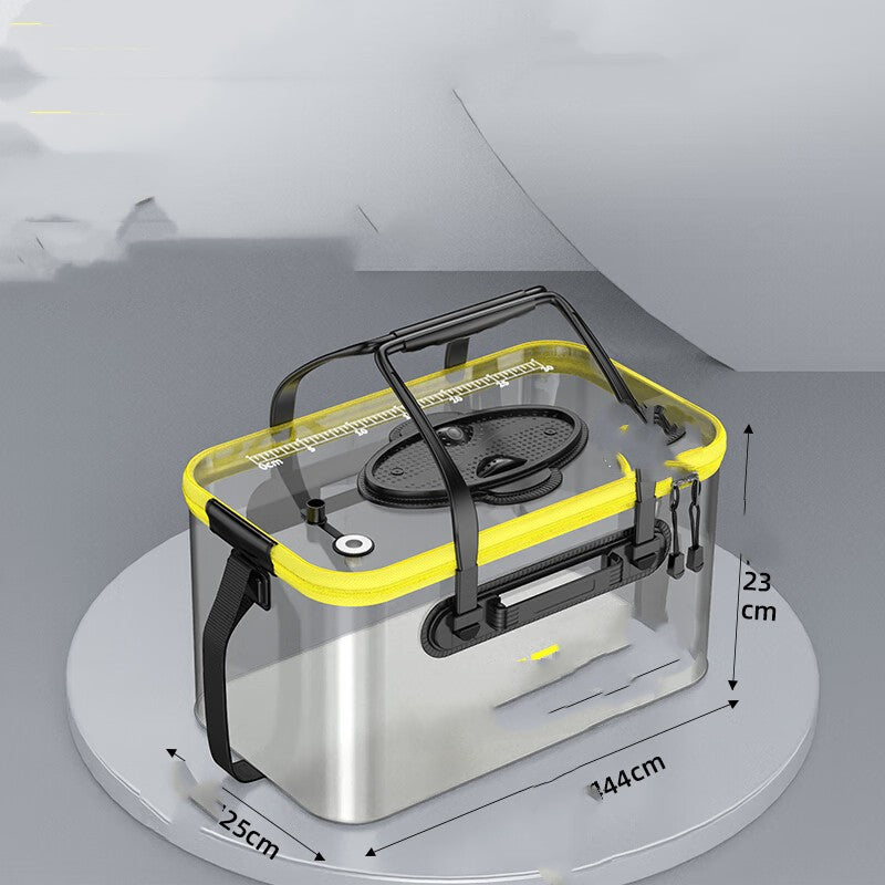 Pet Outdoor Thickened Fish Protection Fishing Bucket Box Device