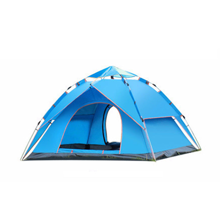 Outdoor Automatic Double-decker Camping Tent