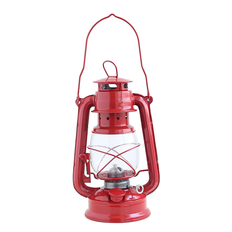 Retro Lamp Iron Portable Tent Camping Lantern