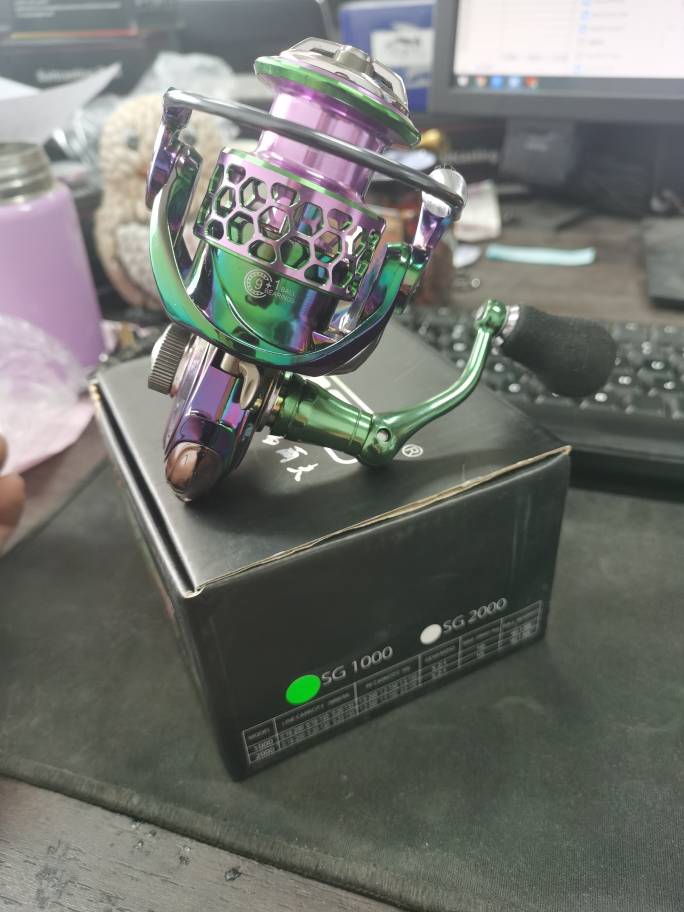 Pet Outdoor All Metal Stainless Steel Bearing Fishing Reel Sea Rod Device