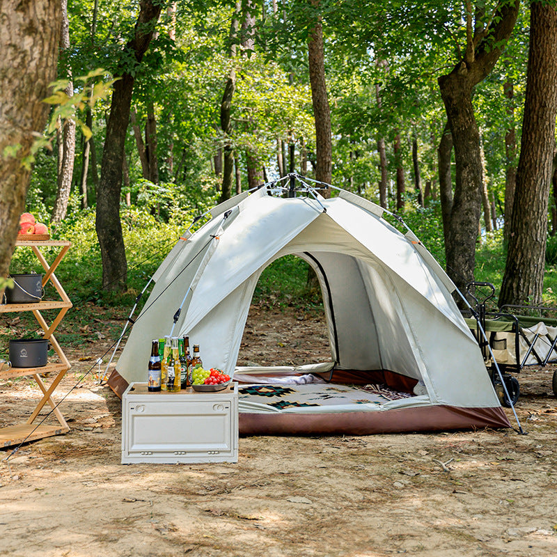 Outdoor Automatic Double-decker Camping Tent