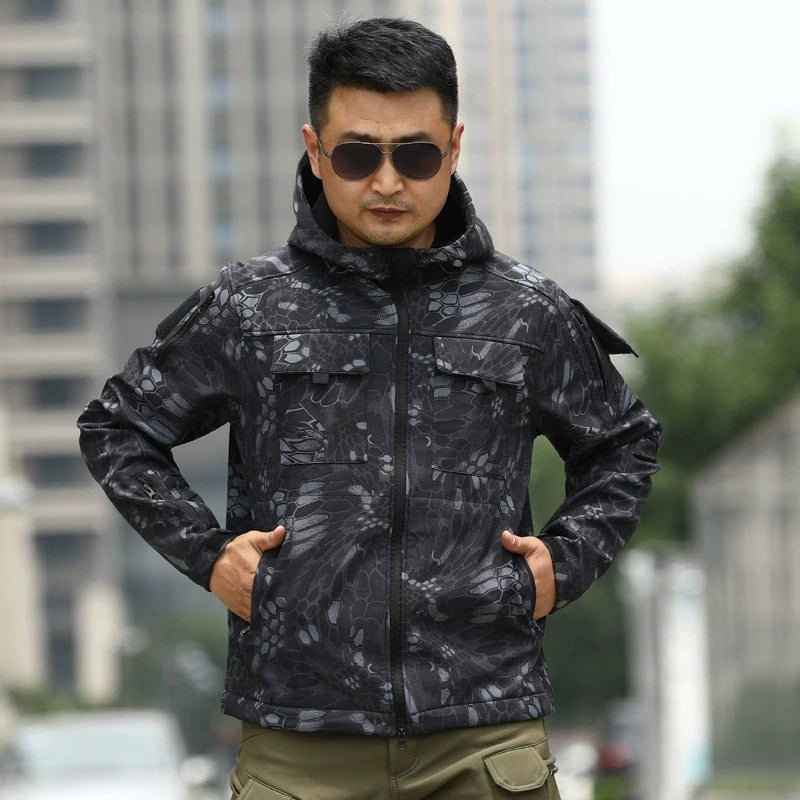 Shell Jacket Camouflage Cold Sports Outdoor